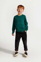 Детски памучен суичър Coccodrillo ZC4143103ABK