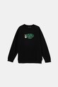 Vans bluza dziecięca Hopper Loose Crew pozostałe czarny VN000JC1BLK1
