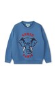 Dětská mikina Kenzo Kids bez kapuce modrá K60769.86.108