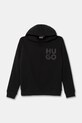 HUGO bluza copii print negru G00164.162.174