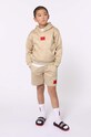 Dětská mikina HUGO béžová G00166.114.150