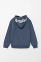 Detská mikina Quiksilver BEST WAVE SHERPA EQBFT03898 modrá AW24