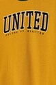 Chłopiec United Colors of Benetton bluza bawełniana dziecięca 3J68C10JM.G.Seasonal żółty