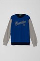 Dětská bavlněná mikina United Colors of Benetton bez kapuce námořnická modř 3J68C10JM.G.Seasonal