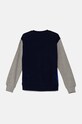 Dětská bavlněná mikina United Colors of Benetton 3J68C10JM.G.Seasonal námořnická modř AW24