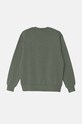 United Colors of Benetton bluza bawełniana dziecięca 3J68C10JM.G.Seasonal zielony AW24
