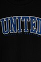 Αγορίστικα Παιδική βαμβακερή μπλούζα United Colors of Benetton 3J68C10JM.G.Seasonal μαύρο
