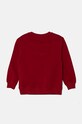 Παιδική βαμβακερή μπλούζα United Colors of Benetton 3J70G10F0.P.Seasonal μπορντό AW24