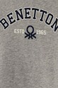 Αγορίστικα Παιδική βαμβακερή μπλούζα United Colors of Benetton 3J70G10F0.P.Seasonal γκρί