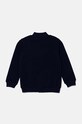 Детская хлопковая кофта United Colors of Benetton 3J70G5033.P.Seasonal тёмно-синий AW24