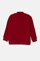 Παιδική βαμβακερή μπλούζα United Colors of Benetton 3J70G5033.P.Seasonal μπορντό AW24