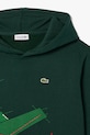 Chłopiec Lacoste bluza dziecięca SJ2561 zielony