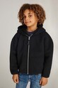 Дитяча кофта Calvin Klein Jeans з капюшоном чорний IB0IB02211.9BYH