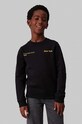 Детская хлопковая кофта Calvin Klein Jeans хлопок чёрный IB0IB02212.104.116.9BYH