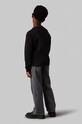Детская хлопковая кофта Calvin Klein Jeans чёрный IB0IB02212.128.176.9BYH