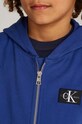 Calvin Klein Jeans bluza bawełniana dziecięca IB0IB02213.104.116.9BYH niebieski