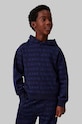 Dětská bavlněná mikina Calvin Klein Jeans IB0IB02322.128.176.9BYH námořnická modř AW24
