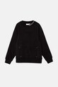 Detská mikina Calvin Klein Jeans IB0IB02326.116.9BYH čierna AW24