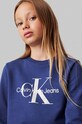 Calvin Klein Jeans bluza bawełniana dziecięca IU0IU00675.104.116.9BYH niebieski
