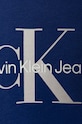 Calvin Klein Jeans bluza bawełniana dziecięca niebieski IU0IU00675.104.116.9BYH
