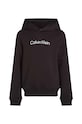 Otroški bombažen pulover Calvin Klein Jeans IU0IU00679.104.116.9BYH črna AW24