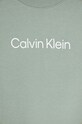 Dětská bavlněná mikina Calvin Klein Jeans zelená IU0IU00680.128.176.9BYH