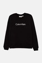 Calvin Klein Jeans bluza bawełniana dziecięca IU0IU00680.128.176.9BYH czarny AW24