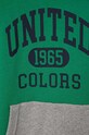 Chłopiec United Colors of Benetton bluza bawełniana dziecięca 3J68C203N.G.Seasonal zielony