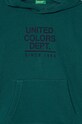Chłopiec United Colors of Benetton bluza bawełniana dziecięca 3J68C203N.G.Seasonal zielony