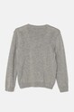 Детский хлопковый свитер United Colors of Benetton 1294G100P.P.Seasonal серый AW24