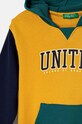 Мальчик Детская хлопковая кофта United Colors of Benetton 3J68G200Q.P.Seasonal жёлтый