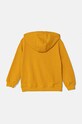 United Colors of Benetton hanorac de bumbac pentru copii 3J68G200Q.P.Seasonal galben AW24