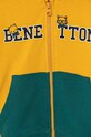 Мальчик Детская хлопковая кофта United Colors of Benetton 3J68G5034.P.Seasonal жёлтый