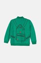 United Colors of Benetton bluza dziecięca z elastanem zielony 330SG5038.P.Seasonal