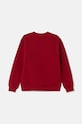 United Colors of Benetton hanorac de bumbac pentru copii 3FWYC10K6.G.Seasonal burgundia AW24