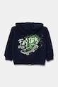 Παιδική βαμβακερή μπλούζα United Colors of Benetton στάμπα σκούρο μπλε 3FWYG5039.P.Seasonal