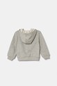 Детская хлопковая кофта United Colors of Benetton 3FWYG5039.P.Seasonal серый AW24