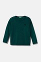 United Colors of Benetton pulover din amestec de lână pentru bebeluși uni verde 1041H1025.P.Seasonal