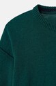 Băieți United Colors of Benetton pulover din amestec de lână pentru bebeluși 1041H1025.P.Seasonal verde