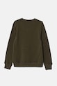 Pepe Jeans bluza bawełniana dziecięca NEW LAMONTY CREW PB581613 zielony AW24