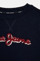 Chłopiec Pepe Jeans bluza bawełniana dziecięca NEW LAMONTY CREW PB581613 granatowy