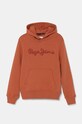 Pepe Jeans bluza dziecięca NEW LAMONTY HOODIE pozostałe pomarańczowy PB581614