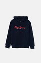 Pepe Jeans bluza dziecięca NEW LAMONTY HOODIE pozostałe granatowy PB581614