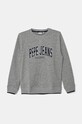 Дитяча кофта Pepe Jeans BAIN CREW інші сірий PB581623