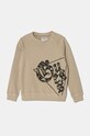 Детская хлопковая кофта Guess без капюшона бежевый L4BQ00.KAD74.9BYH