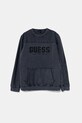 Детская хлопковая кофта Guess без капюшона тёмно-синий L4BQ23.KAD74.9BYH