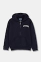 Detská bavlnená mikina Guess bavlna tmavomodrá L4BQ25.KAX74.9BYH