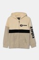 Детская хлопковая кофта Guess хлопок бежевый N4BQ02.KAD73.9BYH