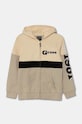 Dječja pamučna dukserica Guess pamuk bež N4BQ02.KAD73.9BYH