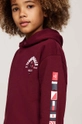 Băieți Tommy Hilfiger bluza copii KB0KB09379.9BYH. burgundia